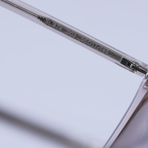 🕶️ New Saint Laurent SL474 003 Sunglasses - Nude Frame, Brown Lenses - Picture 6 of 11